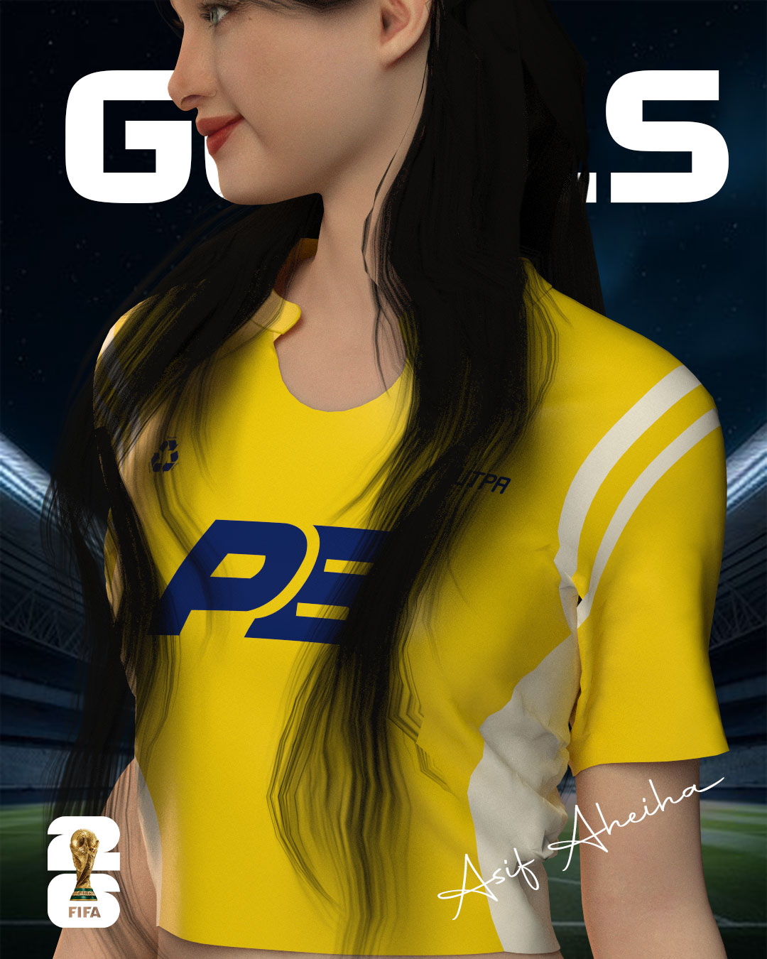 Lisa Fifa Jerssy Goals by Asif Aheiha
