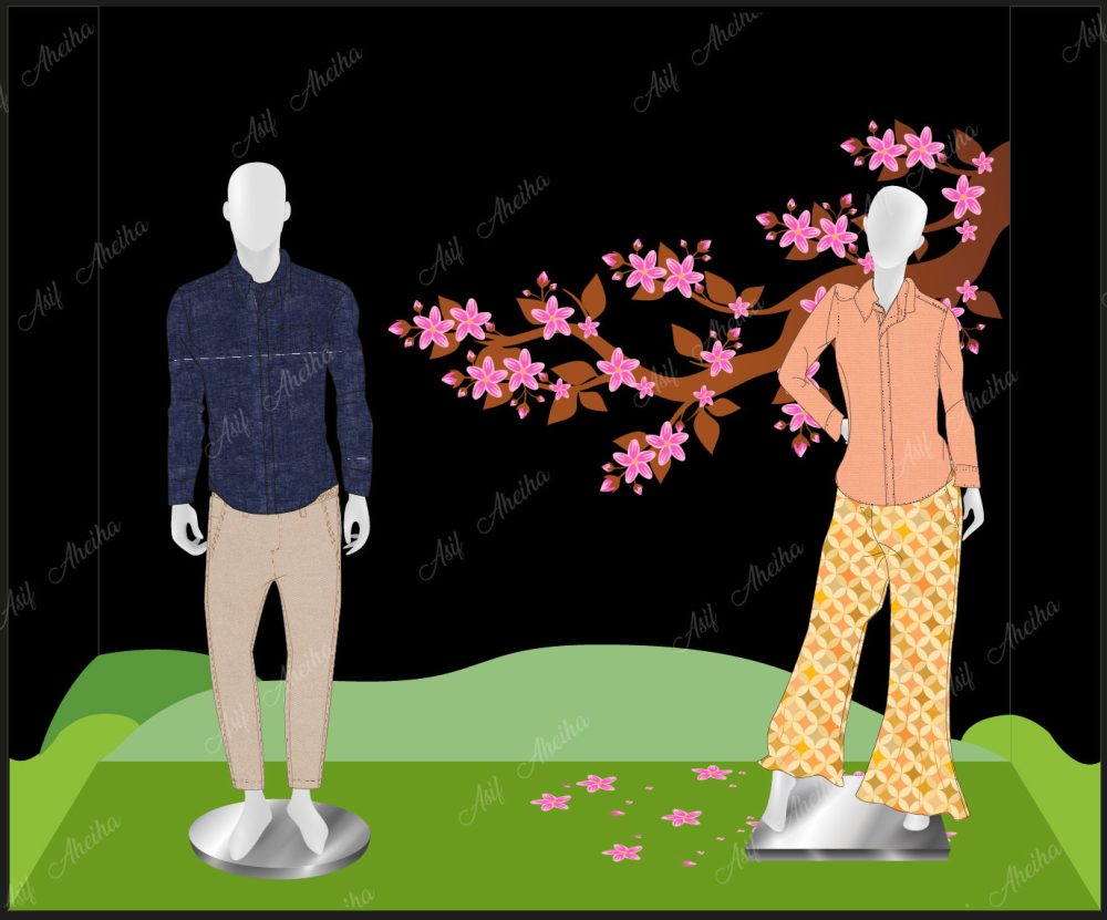 Spring Window Display