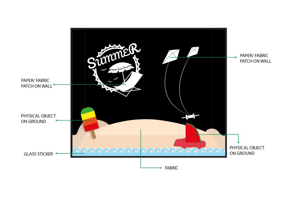 Summer Window Display Option-2-Details